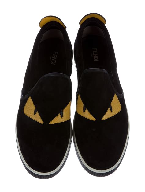 fendi karl lagerfield monster slip-on sneakers|Buy Fendi Monster Slip.